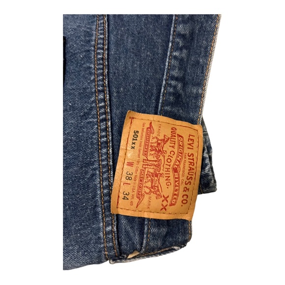 Vintage Levi jeans 501XX 38x34 - Picture 3 of 5